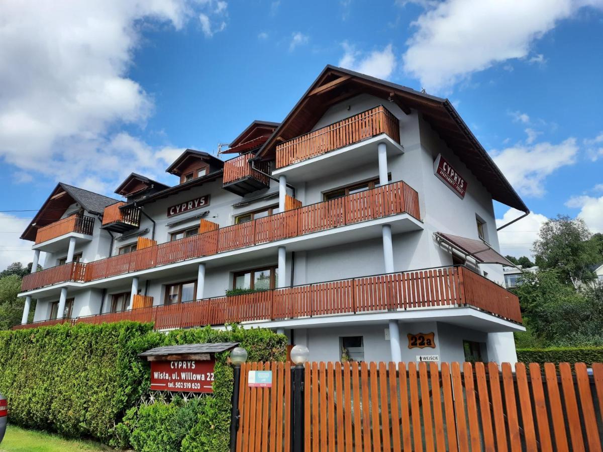 Willa Cyprys - Pokoje I Apartamenty Z Aneksami - Centrum Wisła Dış mekan fotoğraf